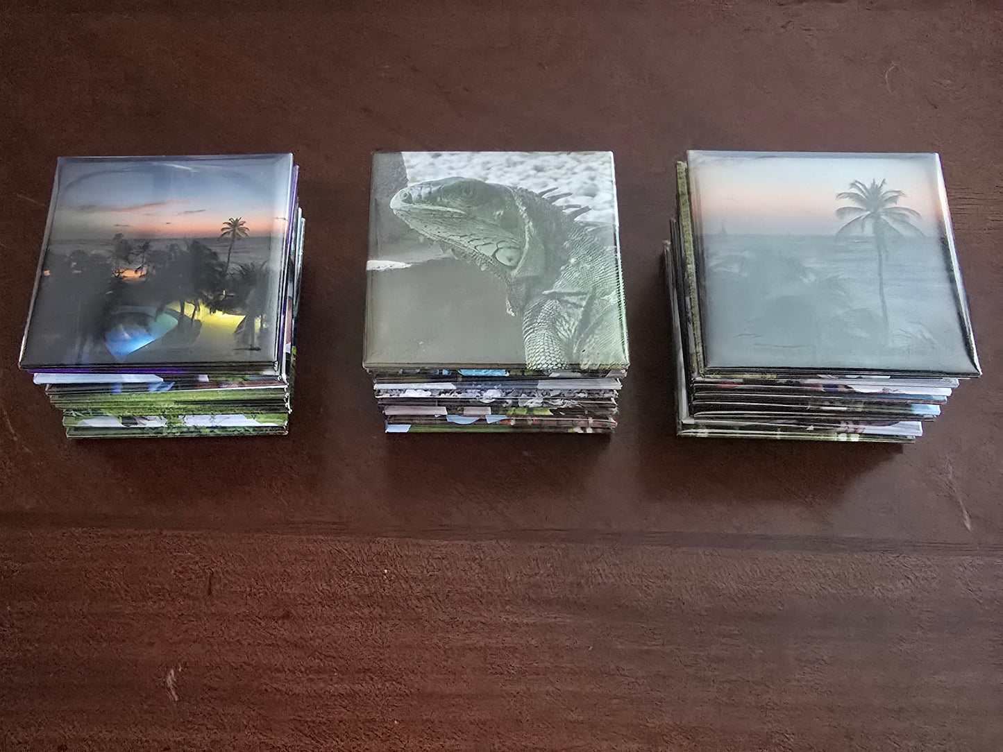 Custom 2"x 2" Square Photo Magnets, Set of 27